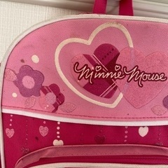 ミニーちゃんリュックの画像