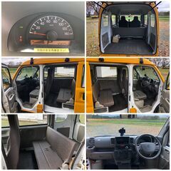 車検たっぷり!!H28年式!!DA17V エブリィ!!4WD!!12万キロ!!ルーフキャリア付き!!法人ワンオーナー!!コラム式オートマ!!の画像