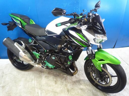 KAWASAKI Z400-2A 白/黒/緑 車検残R4/9月 名変で乗れます 格安配送キャンペーン 諸経費０円 始動確認済み 即納車有り 激安 横浜 P-Yard