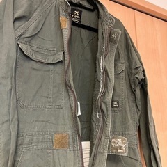 作業着　オーバーオール　カーキ　サイズLLの画像