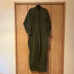 作業着　オーバーオール　カーキ　サイズLL