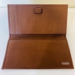 店頭販売済🎅🏻 カウントダウンSALE🎉 COACH レザー二つ折り財布･お札入れ 🎄の画像
