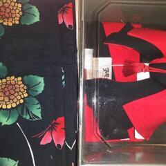 【未使用】浴衣と帯セット
