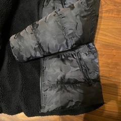 azul by moussy ジャガードカモ×ボアリバーシブルブルゾンの画像