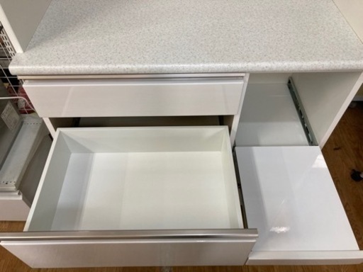 ニトリ キッチンボード 幅100cm 中古