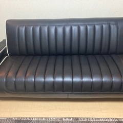 2人掛けソファーベッド(オットマン兼スツール付き)
