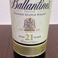 未開封 バランタイン21年 700mlの画像