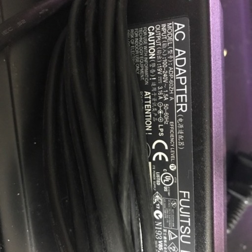 【中古】富士通用ACアダプタ