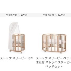 ストッケ（STOKKE）ベビーベッド　フルスペック