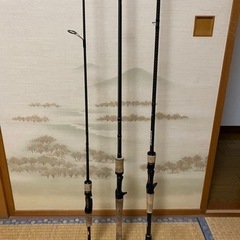 バスロッド　シマノ　ダイワ　エクスプライド　ブラックレーベル