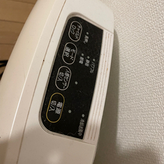 アイリスオーヤマファンヒーターの画像