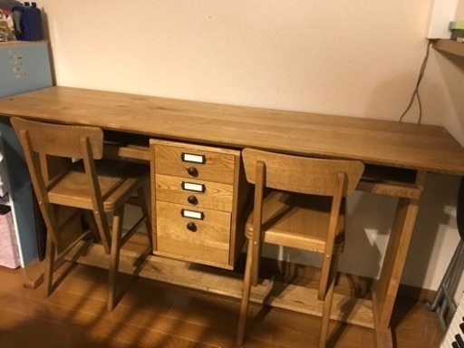 クラッシュゲート　デスク　椅子　セット