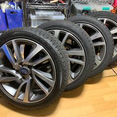 【済】旧型レヴォーグ　スタッドレスホイール４本　１８インチ　スバ...