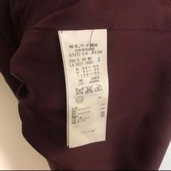 パーティードレス ボルドー 赤の画像