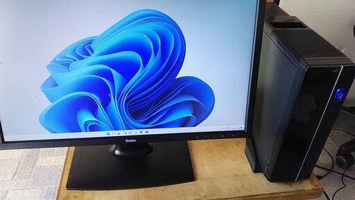 パソコン・モニターセット　i3 10100 ssd250 8gb