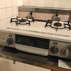 【取引完了】ガスコンロ　2018年製の画像
