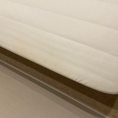 【無料】無印 脚付きマットレス ダブルの画像