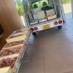 パンの移動販売の画像