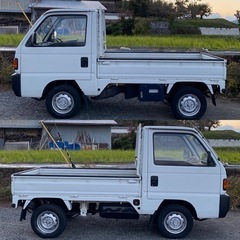 ⭐️旧車⭐️★ネオクラ★車検令和4年9月まで★低走行★エアコン付き★4WD★5速MT★HONDA アクティトラック★の画像