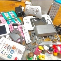 【再投稿】Wii U一式＋2DS＋3DSLL＋ソフト17個、etc