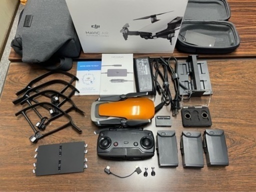 再値下げ　DJI MAVIC Air フライモアコンボ飛行回数少