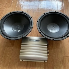 ウーハー　アンプセット