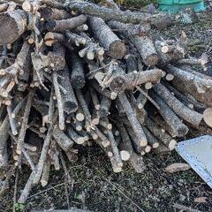 庭木伐採後の薪（小枝等）の画像