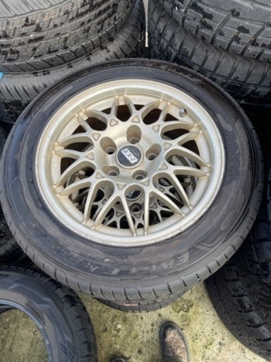 16インチ　BBS タイヤバリ山付き　美品