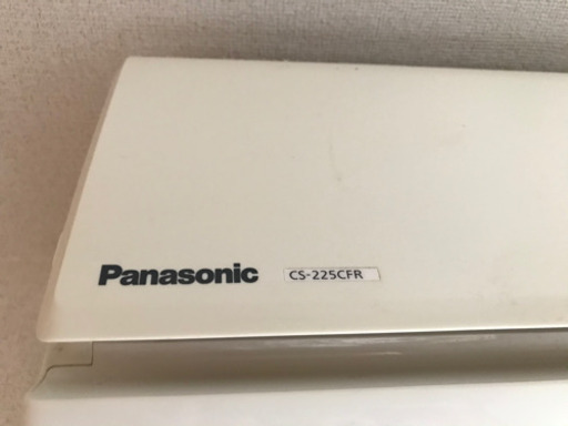 Panasonic エアコン 室外機 リモコン付き 2015年製 冷房 暖房 除湿 一人暮らし 家具　家電