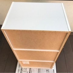 カラーボックス(白)の画像