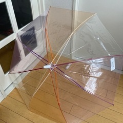 かわいいデザインのビニール傘です！　(新品)の画像