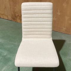 札幌市★NITORI / ダイニングチェア Nクーボ ◆布 食卓椅子■ニトリ ファブリック ベージュの画像