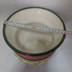 花瓶　18cm×20cm　洋風フラワーアレンジメントに　鉢植え　植木鉢【隣接地域はお届けを無料で応相談】の画像