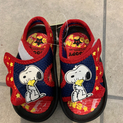 【新品 タグ付き】子供用 スヌーピー サンダル ☆14cmの画像