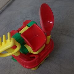 砂遊びセット　バケツ　子供　おもちゃ　玩具　遊具【隣接地域はお届けを無料で応相談】の画像