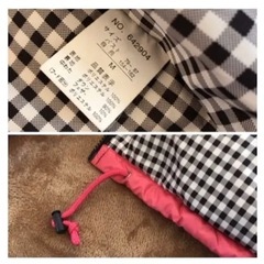 ★しまむら 軽量 ダウンジャケット ピンク M★送料無料！の画像