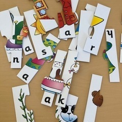 【受渡決定】英語カードパズル【海外製品】の画像