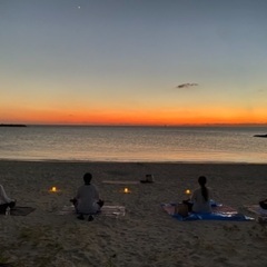 Sunset Beach yoga