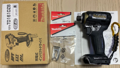 中古　 マキタ　TD161D 14V カスタム 充電式 インパクトドライバ