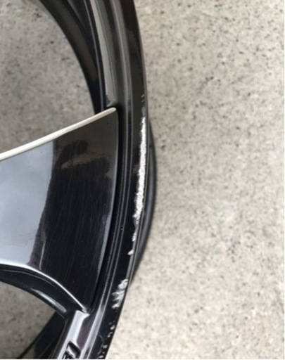 【直接引取45000円】20インチ8.5j+38 AME SHALLEN WX MONOBLOCK