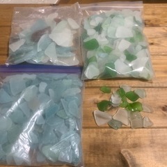シーグラス沢山！大小さまざま、DIYやインテリアに！