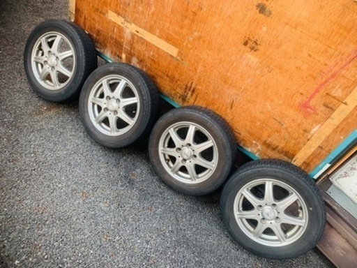 タイヤ　ホイール付き　4本セット　155/65R13 MINILITE ミニライト アルミホイール タイヤ付き 4本セット 軽自動車用 