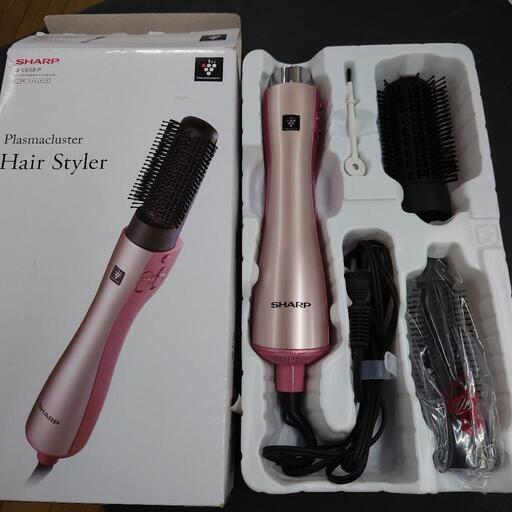 【売ります】SHARP　プラズマクラスター　ヘアスタイラー　IB-CB58−P　（ピンク）【美品】