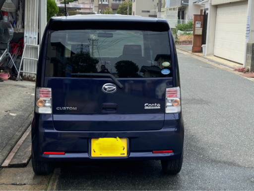 ムーブコンテRSターボローダウン❗️車検あり❗️ (ちょい) 筑紫