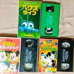 ディズニーアニメVHSビデオテープ19本(中古)の画像