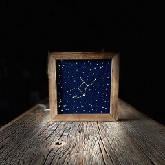 ★１２月木工wsご予約開始 「星座ランプ」★の画像