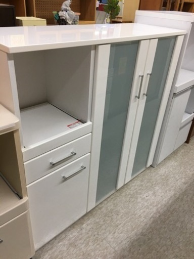 家電ラック　キッチンカウンター　幅120cm