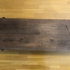 【取りに来れる方限定】国産テレビボード1500mm 古材、アイアン製
