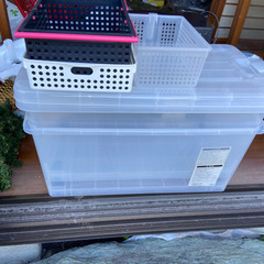 収納用プラケース　美品