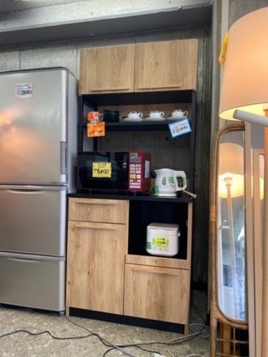 アイアン×木！食器棚！